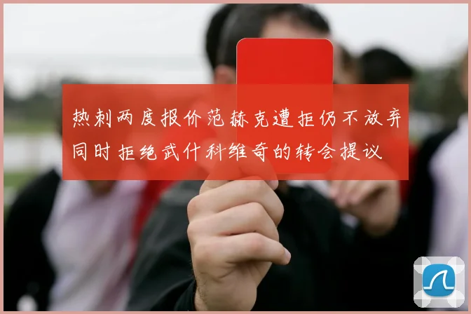 热刺两度报价范赫克遭拒仍不放弃同时拒绝武什科维奇的转会提议